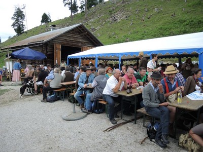 Schafalmbegehung von Partenkirchen aus