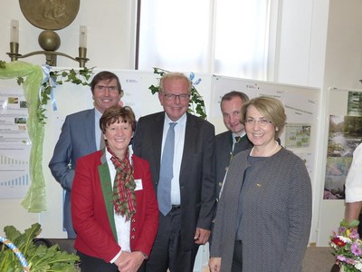 Zusammen mit Thomas Kreuzer, Vorsitzender der CSU-Landtagsfraktion
