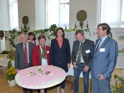 Erntedankausstellung mit Ministerin Ilse Aigner