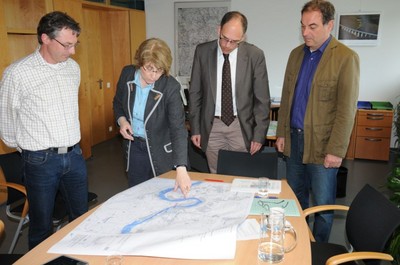 Informationsbesuch im Wasserwirtschaftsamt in Ingolstadt