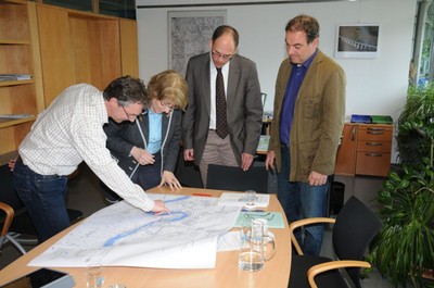 Informationsbesuch im Wasserwirtschaftsamt in Ingolstadt