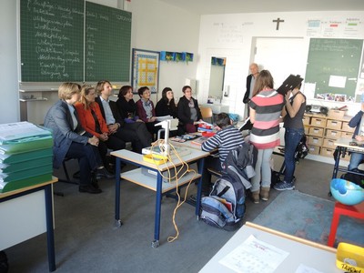 Und sie stellten uns ihre Projekte vor.