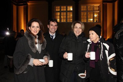 Aufw�rmen in Wildbad Kreuth � mit Michaela Kaniber, Eric Bei�wenger und Gudrun Brendel-Fischer.