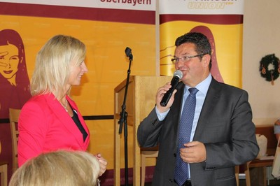 Ulrike Scharf und Franz Josef Pschierer