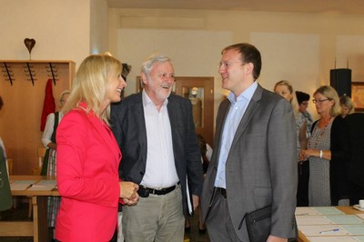 Ulrike Scharf und Martin Ehrenhuber