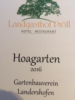 Zum Hoagarten hatte der Obst- und Gartenbauverein Landershofen eingeladen