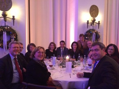 Weihnachtsfeier der CSU-Fraktion! � mit Marcel Huber, Alexander Flierl, Tanja Schorer-Dremel, Michaela Kaniber, Judith Gerlach, Florian Herrmann und Harald Schwartz 