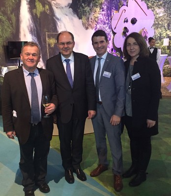 Auf der Gr�nen Woche in Berlin traf ich zusammen mit meinen Kollegen Klaus Steiner und Eric Bei�wenger Bundeslandwirtschaftsminister Christian Schmidt