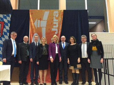 Beim Neujahrsempfang in Denkendorf hielt unsere Ministerin f�r Umwelt und Verbraucherschutz, Ulrike Scharf, eine sehr gelungene Festrede.