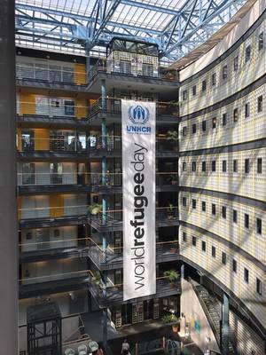 Das Thema Unbegleitete Minderj�hrige in Krisengebieten war unser Thema beim UNHCR