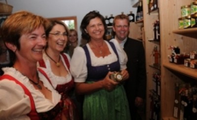 Ministerin Ilse Aigner in Enkering
